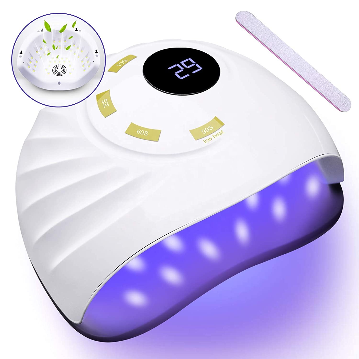 uv nail dryer lamp